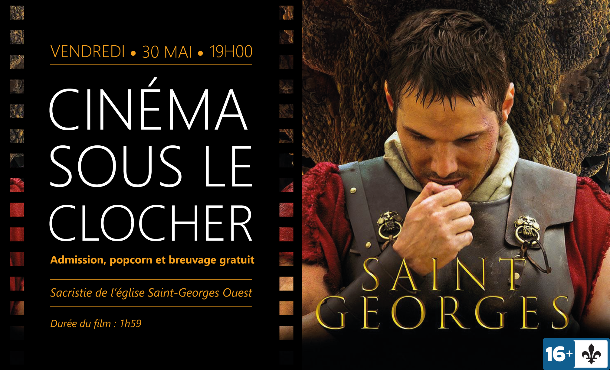 Cinéma sous le clocher